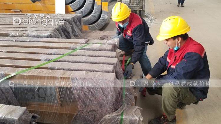 天津仿古候車亭發(fā)貨圖一